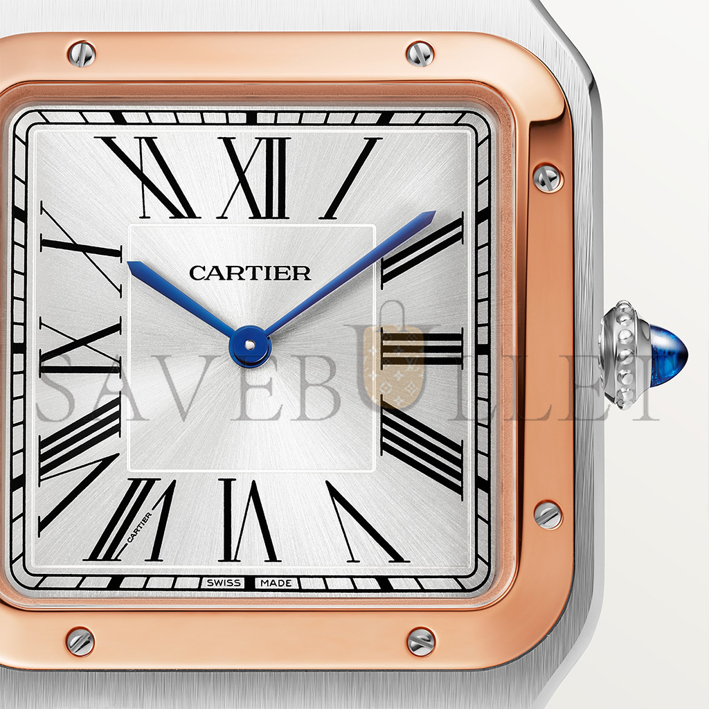 CARTIER SANTOS-DUMONT EXTRA-LARGE 47MM WATCH W2SA0017